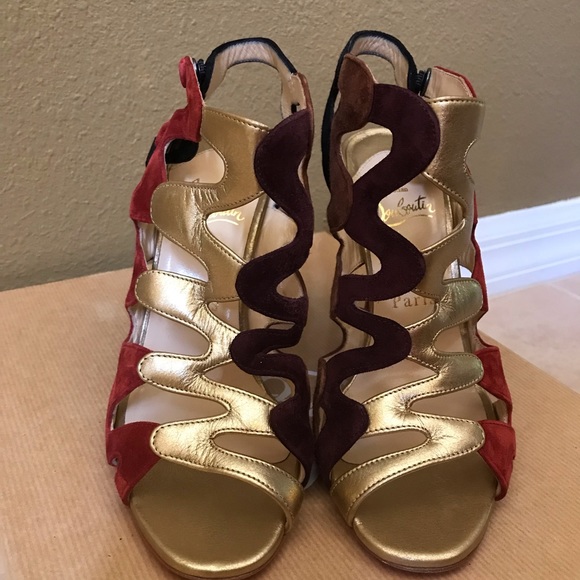 Christian Louboutin Valonana multicolor Sandals - Picture 6 of 7